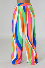 Load image into Gallery viewer, Color Wave Palazzo Pants
