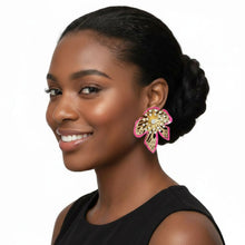 Load image into Gallery viewer, Like A Budding Flower - Statement Earrings
