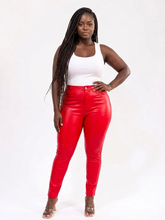 Load image into Gallery viewer, Plus Size Leather Pants
