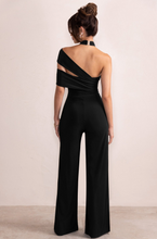 Load image into Gallery viewer, Give ‘em Hell - Black Jumpsuit
