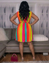 Load image into Gallery viewer, That’s So Rainbow - Plus Dress
