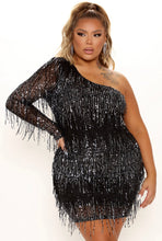 Load image into Gallery viewer, Forever That Girl - Sequins Plus Size Dress
