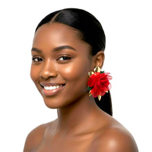 Load image into Gallery viewer, Call Her Rose - Statement Earrings
