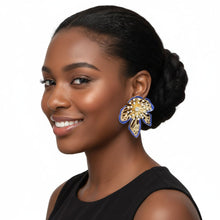 Load image into Gallery viewer, Like A Budding Flower - Statement Earrings
