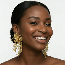 Load image into Gallery viewer, Beaded Perfection - Statement Earrings
