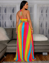 Load image into Gallery viewer, Something About Rainbows - Open Back Maxi Dress
