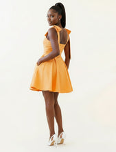 Load image into Gallery viewer, Orange Orchid - Flare Dress
