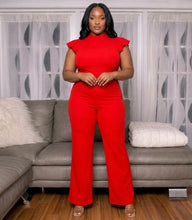 Load image into Gallery viewer, Tantalize Me - Red Jumpsuit

