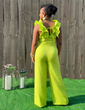 Load image into Gallery viewer, Endless Fashion - Ruffle Shoulder Jumpsuit
