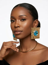 Load image into Gallery viewer, Squared Away - Statement Earrings
