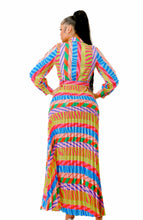 Load image into Gallery viewer, Sophisticated Lady - Pleated Maxi Dress
