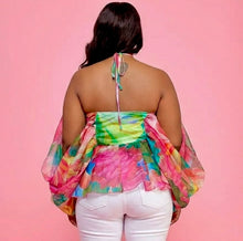 Load image into Gallery viewer, Something Wonderful - Drape Sleeve Plus Size Top
