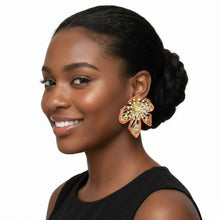 Load image into Gallery viewer, Like A Budding Flower - Statement Earrings
