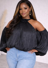 Load image into Gallery viewer, Black Belle - Plus Size Top
