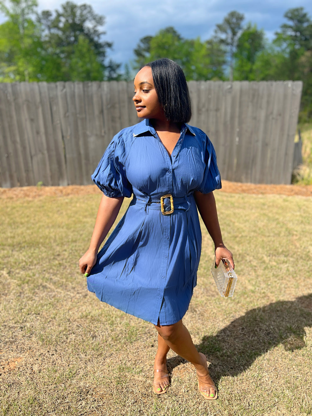 Denim Darlin' - Flowy Dress Shoe Essence BVI Denim Darlin' - Flowy Dress Shoe Essence BVI