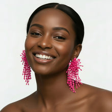 Load image into Gallery viewer, Beaded Perfection - Statement Earrings
