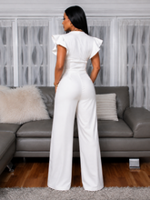 Load image into Gallery viewer, Been Like This - Ruffle Shoulder Jumpsuit
