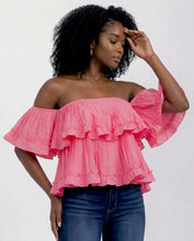 Load image into Gallery viewer, Bubblegum Beauty - Off-Shoulder Top
