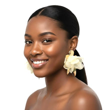 Load image into Gallery viewer, Call Her Rose - Statement Earrings
