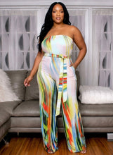 Load image into Gallery viewer, Dipped in Color - Plus Jumpsuit
