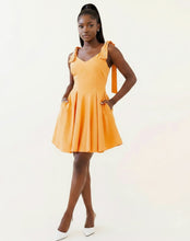 Load image into Gallery viewer, Orange Orchid - Flare Dress
