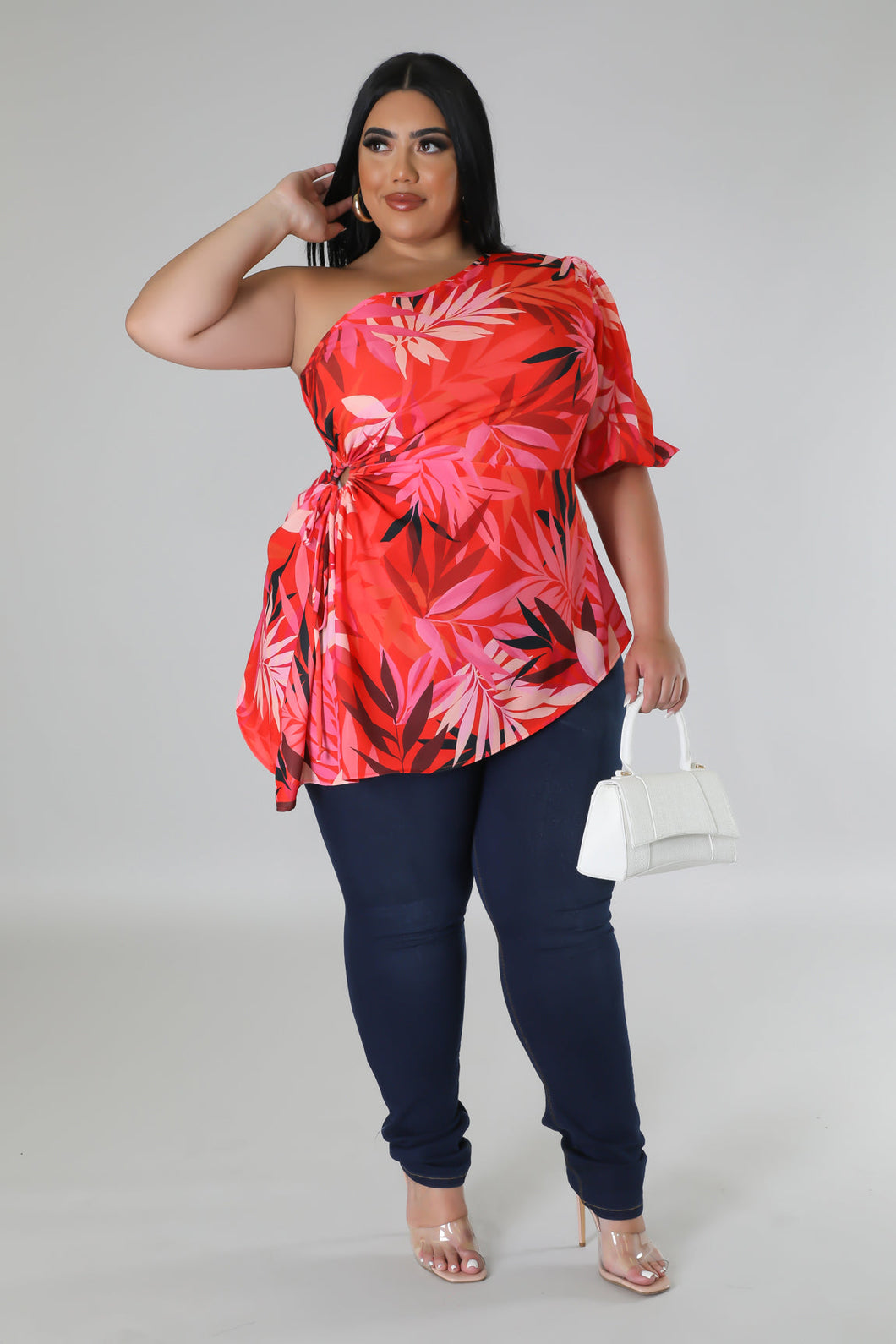 The Floral Way - Plus Top