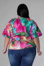 Load image into Gallery viewer, On The Come Up - Floral Plus Top
