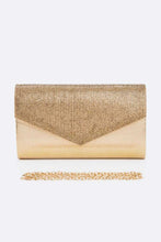 Load image into Gallery viewer, Satin Rhinestone Evening Clutch
