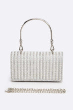 Load image into Gallery viewer, Rhinestones &amp; Pearls - Evening Clutch
