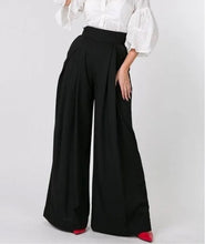 Load image into Gallery viewer, Pleated Palazzo Pants
