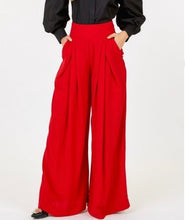 Load image into Gallery viewer, Pleated Palazzo Pants
