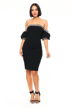 Load image into Gallery viewer, Formal Affair - Off Shoulder Dress
