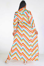 Load image into Gallery viewer, Like Candy - Chevron Maxi Dress
