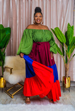 Load image into Gallery viewer, Fit for a Queen - Plus Size Maxi Dress
