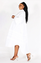 Load image into Gallery viewer, Pure White - Plus Size Dress
