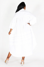 Load image into Gallery viewer, Pure White - Plus Size Dress
