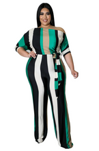 Load image into Gallery viewer, Call On Me Striped Jumpsuit
