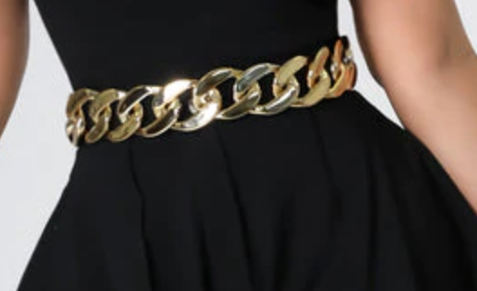 Gold Link - Chain Belt