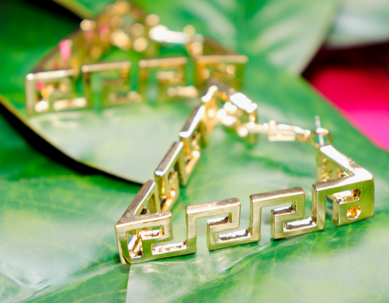 Versace 2025 inspired earrings