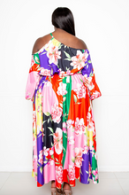 Load image into Gallery viewer, Lotus Flower Bomb Dress
