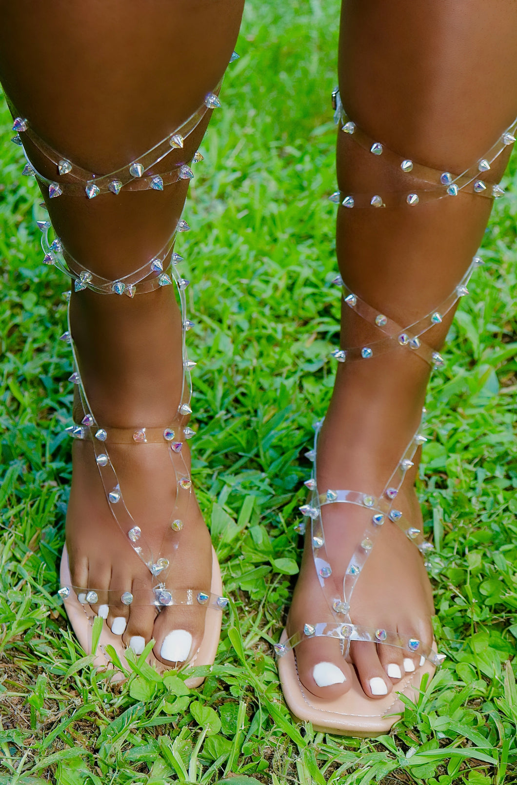 Steppin' Out - Gladiator Sandals (Nude)