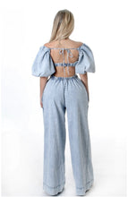 Load image into Gallery viewer, Just Denim  - Open-Back Jumpsuit
