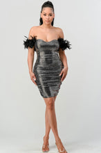 Load image into Gallery viewer, Metallic Moments - Silver Dress
