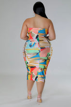 Load image into Gallery viewer, I’m HER - Colorful Midi Dress
