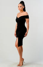 Load image into Gallery viewer, Bare Elegance - Off-Shoulder Dress
