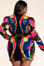 Load image into Gallery viewer, Versace Mami (Inspired) - Plus Size Multi Chain Dress
