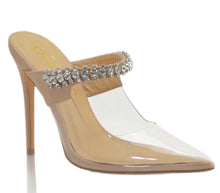 Load image into Gallery viewer, Rhinestone PVC Pumps
