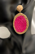 Load image into Gallery viewer, Wicker Rope - Earrings
