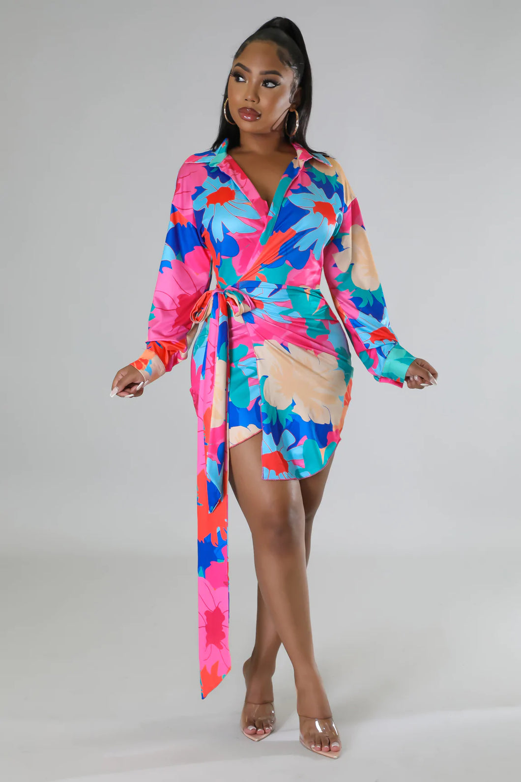 Top Pick - Floral Wrap Dress
