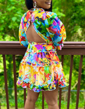 Load image into Gallery viewer, Intimidate You - Colorful Cut-Out Dress
